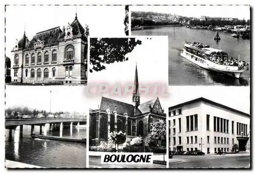 Cartes postales Differents aspects de boulogne sur seine (Seine)