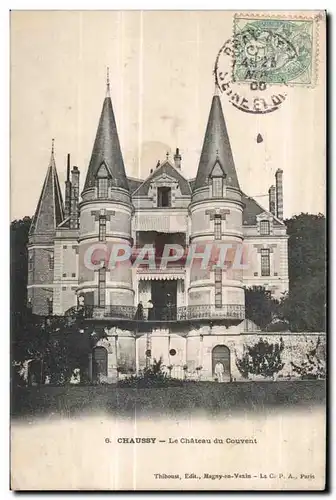 Ansichtskarte AK Chaussy le chateau du couvent