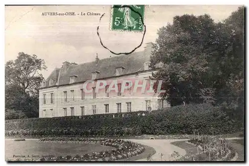Cartes postales Auvers sur oise le chateau