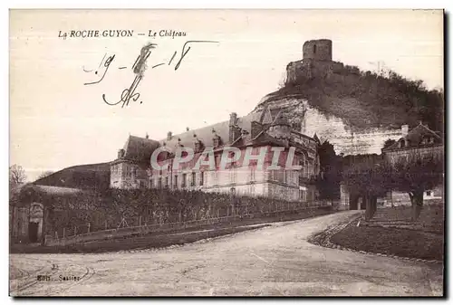 Cartes postales La roche guyon le chateau