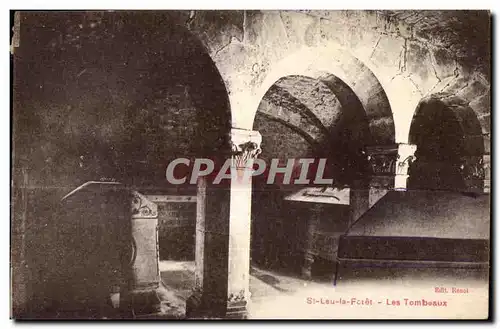 Cartes postales St Leu la foret les tombeaux