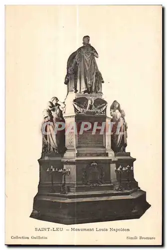 Cartes postales Saint leu monument louis napoleon