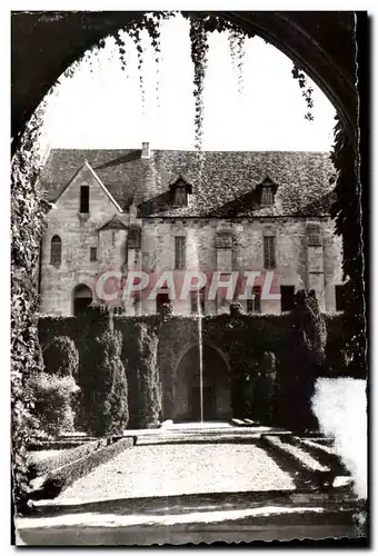 Moderne Karte Abbaye de Royaumont Asnieres sur Oise Batiments des dortoirs facade sur le cloitre