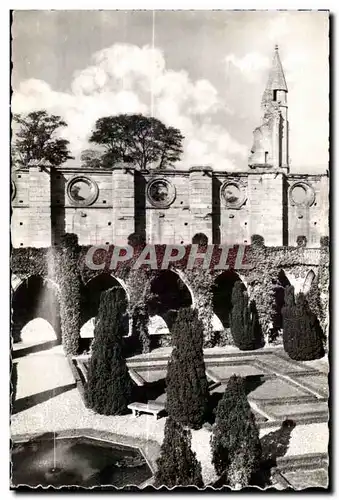 Cartes postales moderne Abbaye de Royaumont Asnieres sur Oise Le cloitre et la tourelle