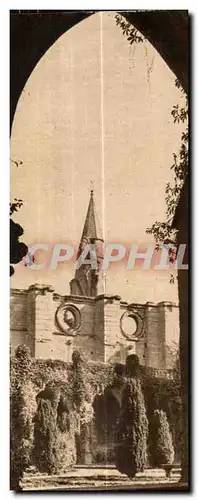 Cartes postales Abbaye de royaumont asnieres sur oise (S et O ) le clotire et in tourelle