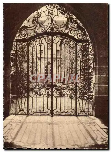 Cartes postales Abbaye de royaumont asnieres oise (S et O ) cour de la maison des hotes