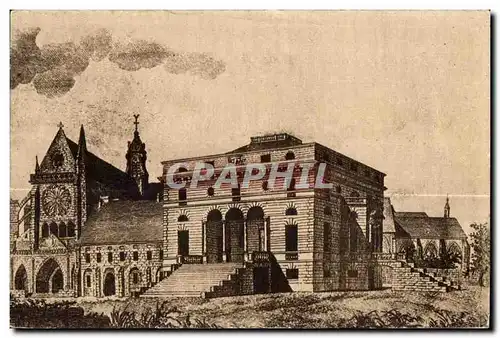 Cartes postales Abbaye de royaumont asnieres oise (S et O ) eglise palais abbatial