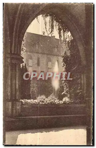 Ansichtskarte AK Abbaye de royaumont asnieres oise (S et O ) le cloitre