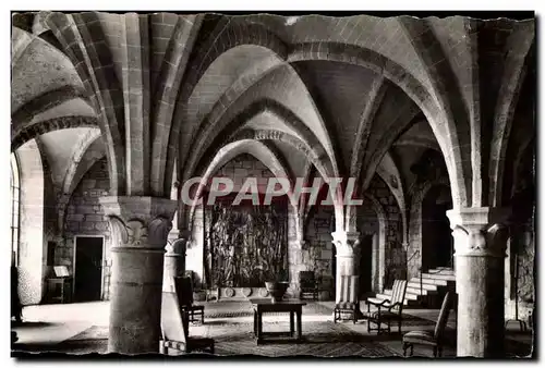 Moderne Karte Abbaye de Royaumont Asnieres sur Oise Anciennes cuisines