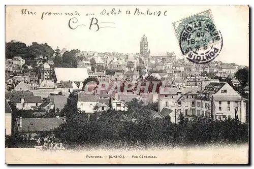 Cartes postales Pontoise Vue Generale