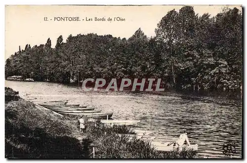Cartes postales Pontoise Les Bords De I Oise