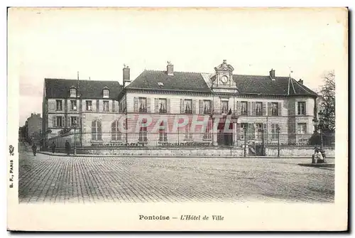 Cartes postales Pontoise L Hotel De Ville