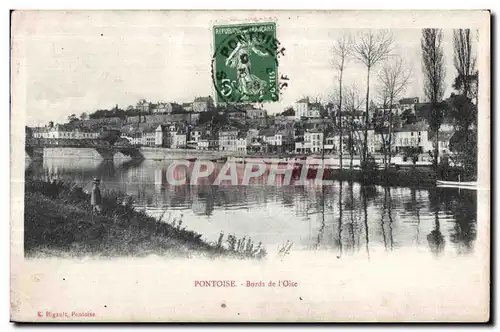 Cartes postales Pontoise Bords de l Oise