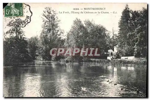 Cartes postales Montmorency La Foret I Etang du Chateau de la Chasse GI