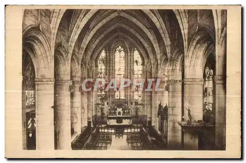 Cartes postales Montmorency Interieur de I Eglise saint Martin