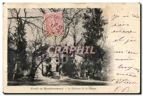 Cartes postales Foret de Montmorency Le Chateau de la Chasse