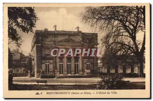 Cartes postales Montmorency (Seine et Oise) L Hotel de Ville