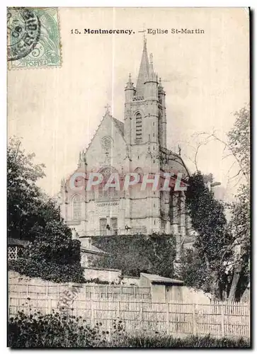 Cartes postales Montmorency Eglise St Martin