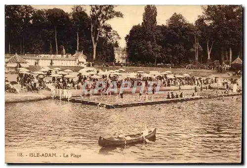 Cartes postales Isle Adam La Plage