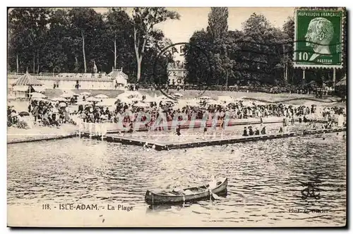 Cartes postales Isle Adam La Plage