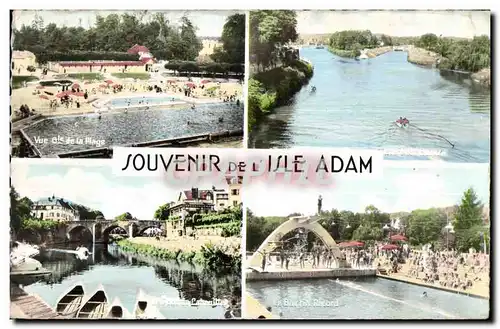 Cartes postales moderne L Isle Adam (S et O)