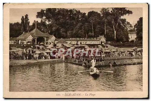 Cartes postales Isle Adam La Plage