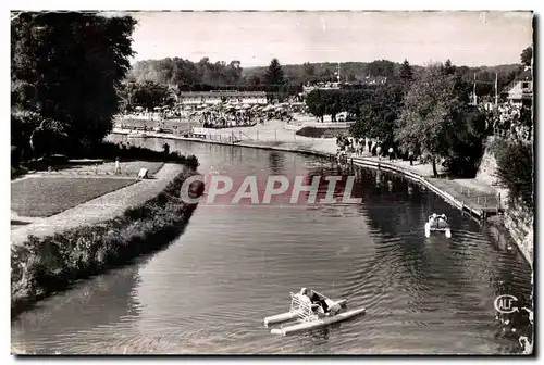 Cartes postales moderne Isle adam (S-  O ) la plage et bras du cabouillet