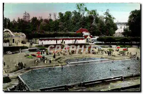 Cartes postales moderne Isle adam vue generale de la plage