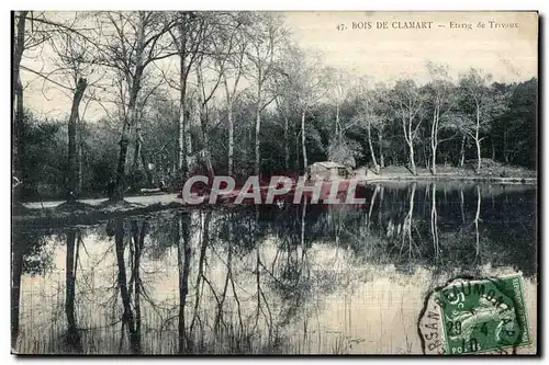 Ansichtskarte AK Bois de clamart etang de trivaux