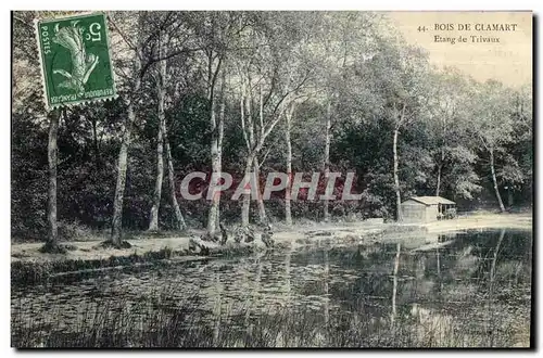 Ansichtskarte AK Bois de clamart etang de trivaux Pecheurs