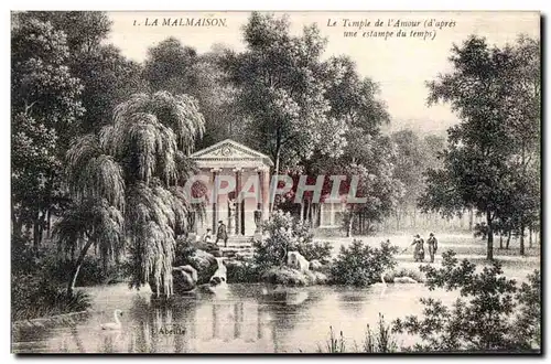 Cartes postales La Malmaison Le Temple de l Amour