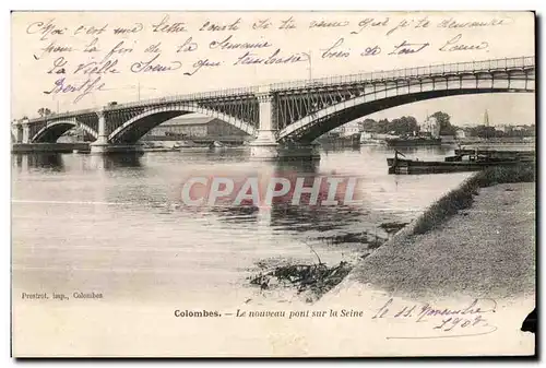 Cartes postales Colombes Le Nouveau Pont sur la Scine