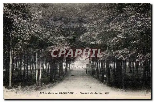 Cartes postales Bois de Clamart Avenue de Serval