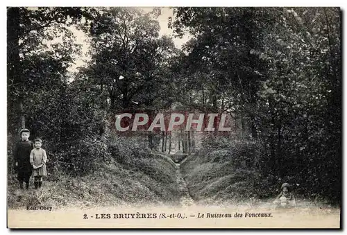 Cartes postales Les Bruyeres Le Ruisseau des Fonceaux Enfants