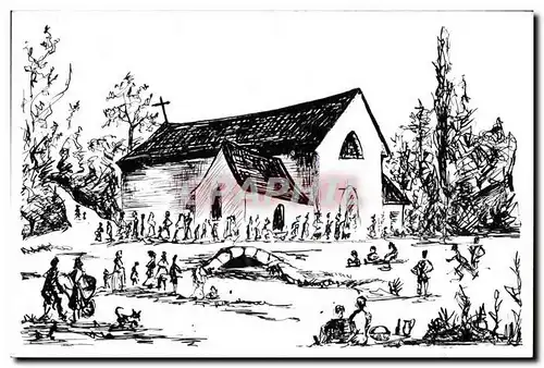 Cartes postales Notre Dame Des Anges vers (d apres d Aubigny)