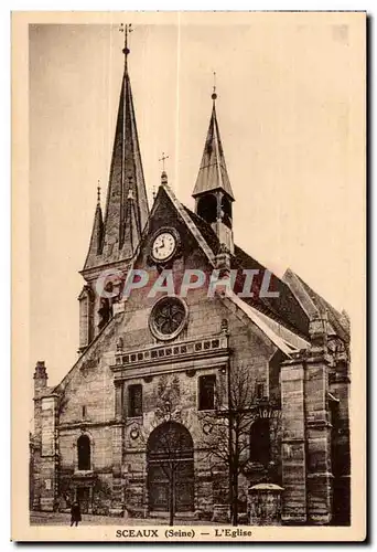 Ansichtskarte AK Sceaux (Seine) L Eglise