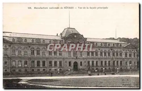 Cartes postales Manufacture nationale de Sevres Vue de la facade principlae