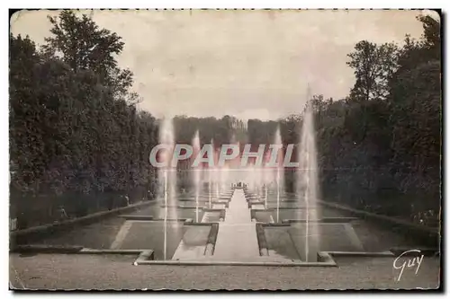 Cartes postales Sceaux Le Domaine De et ses Merveilles Les Grandes Cascades et le Tapis vert