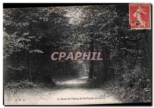 Cartes postales Route De I Etang De St Cujcufa