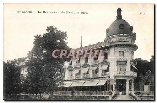 Cartes postales St Cloud Le Restaurant Du Pavillon Bleu