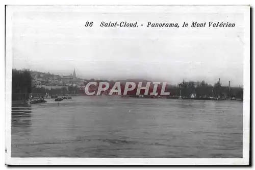 Cartes postales Saint Cloud Panorama Le Mont Valerien