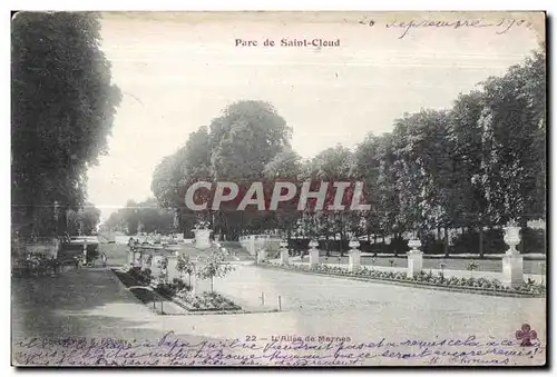 Cartes postales Parc De Saint Cloud