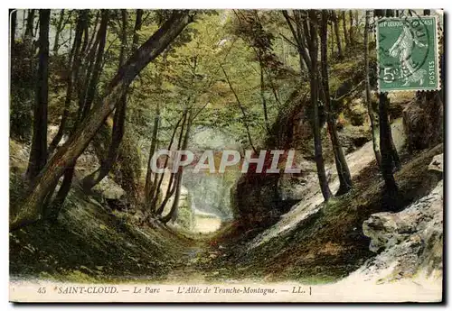 Cartes postales Saint Cloud Le Pare L Allie De Tranche Montagne