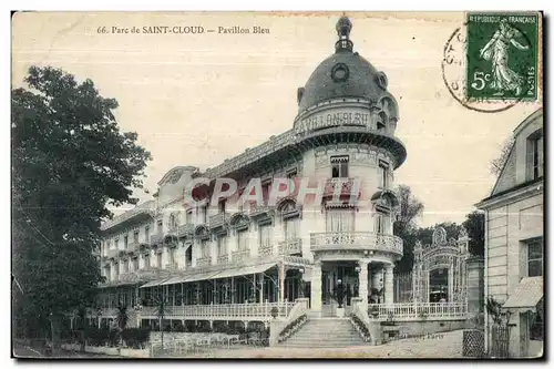 Cartes postales Pare De Saint Cloud Pavillon Bleu