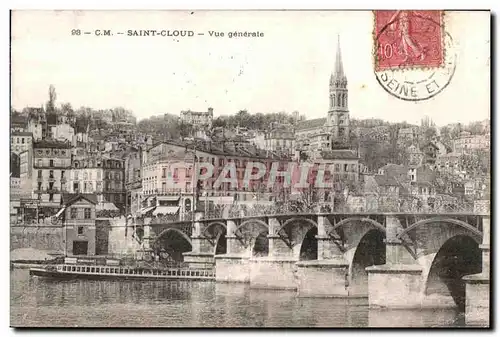 Cartes postales Saint Cloud Vue generale