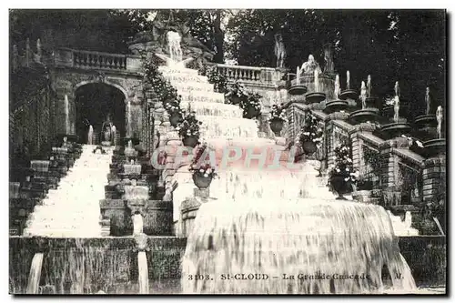 Cartes postales Saint Cloud La Grande Cascade