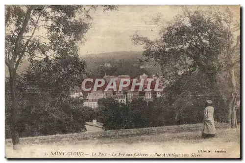 Cartes postales Saint Cloud Le Parc Le Pre aux Chevres Sevres Goat Chevre