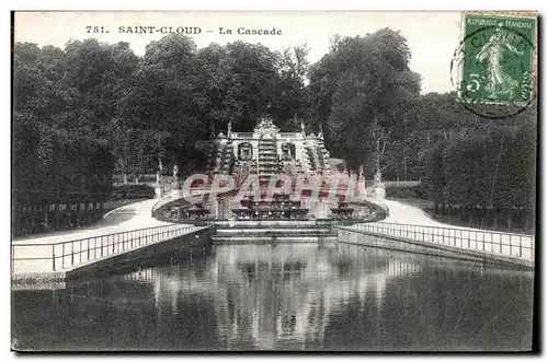 Ansichtskarte AK Saint Cloud La Cascade