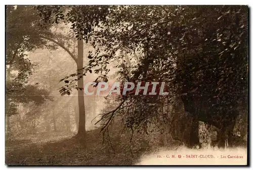 Cartes postales Saint Cloud Les Carrieres