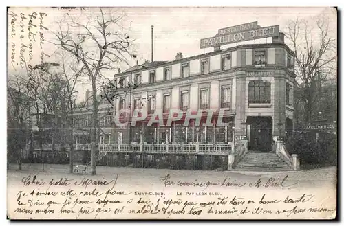 Cartes postales Saint Cloud Le Pavilllon bleu